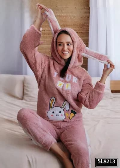 Bunny Cashmere Pajama - 8213