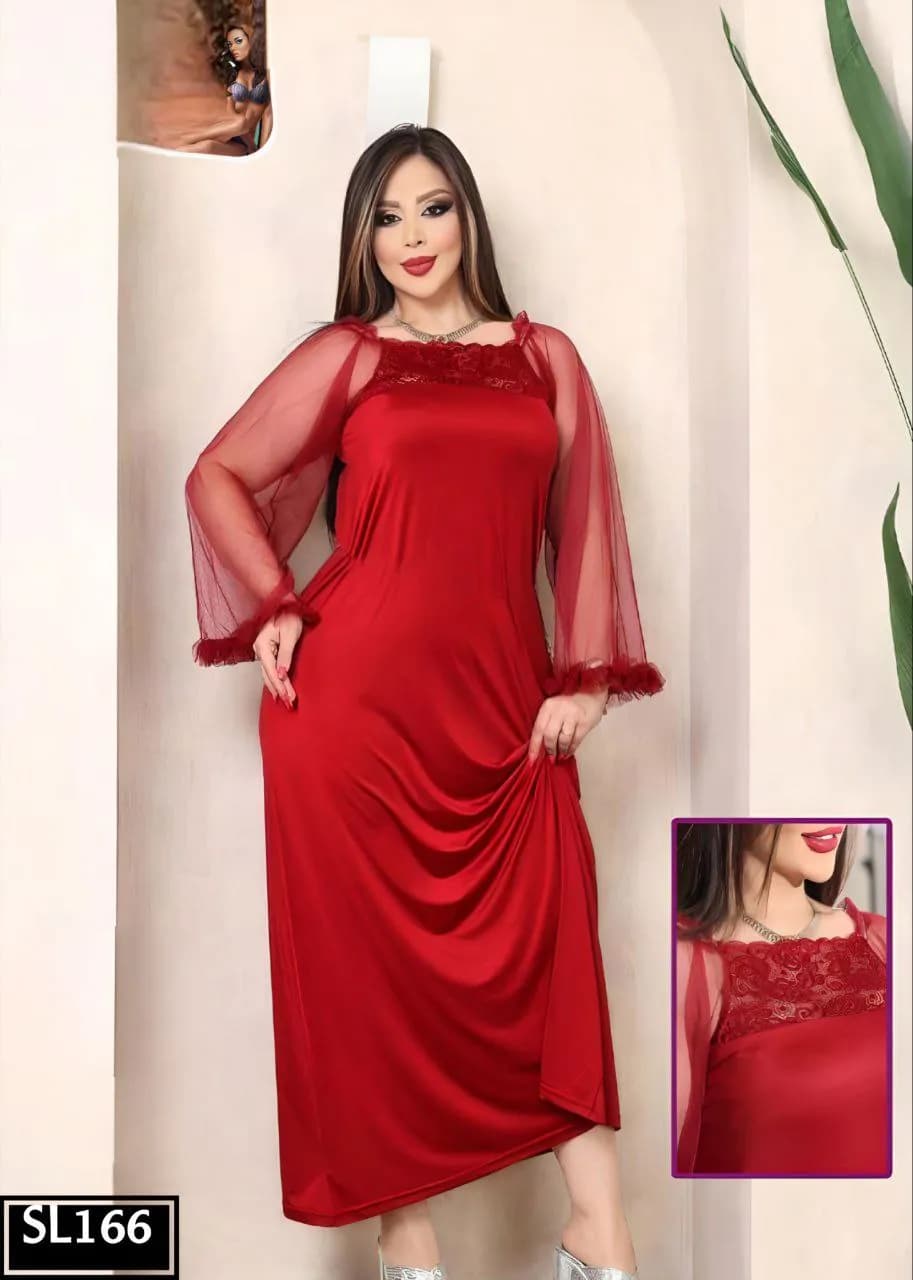 Ruby Night Chemise - 166